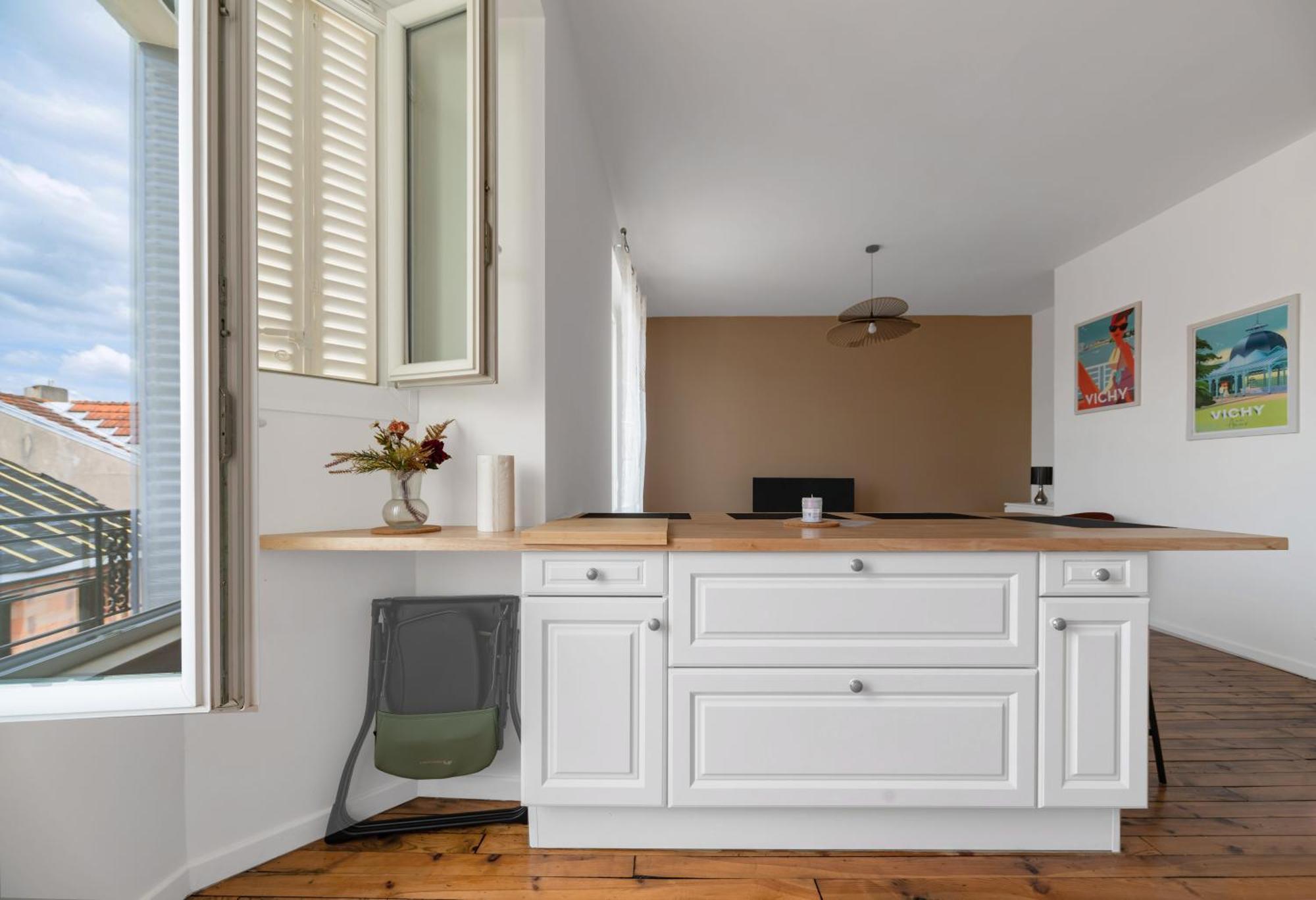 Le Grenet - Appartement Design En Duplex Виши Экстерьер фото